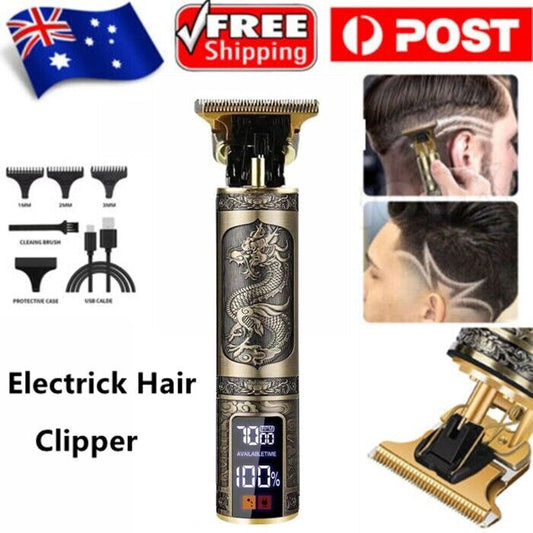 Professional Mens Hair Clippers Shaver Trimmers Machine Cordless Beard Electric