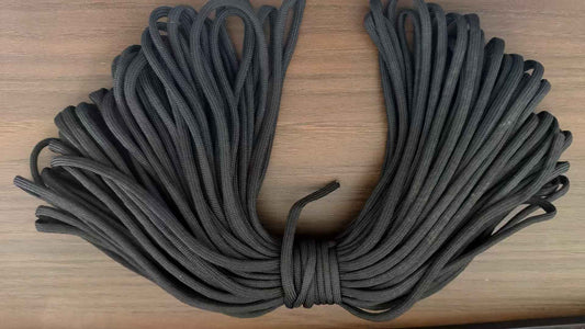 Umbrella rope-polypropylene fiber-black-31 m-1 piece