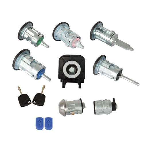2 Complete Lock Set For Ford Transit Connect Bonnet Fuel Door Lock