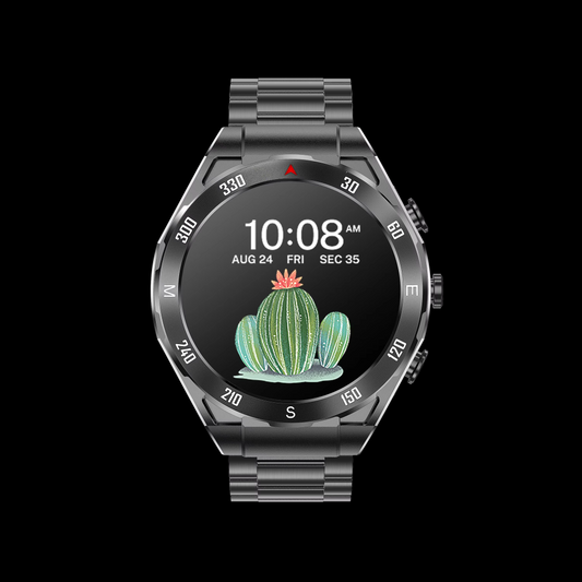 2-in-1 Smart Watch & Bluetooth Earphones, MP3 Player, Heart Rate Sleep Monitor Pedometer