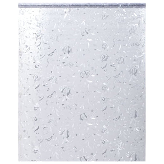 Window Film Matte Floral Pattern PVC   Window Film Matte