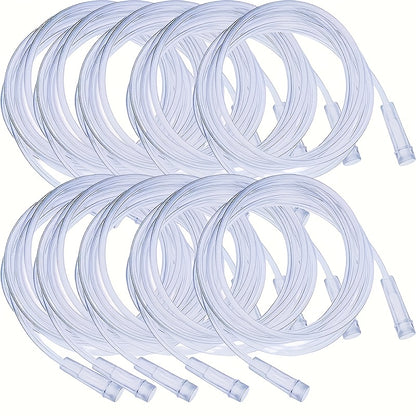 Adult Soft Nasal Oxygen Cannula Kit (Set of 3) - 7-Foot Oxygen Tubing, Including 6 Nasal Cannulas And 6 Tubes, Portable Oxygen Supply, Medical-Grade Oxygen, Home Healthcare, Compact Design, Reliable Performance, Oxygen Cylind