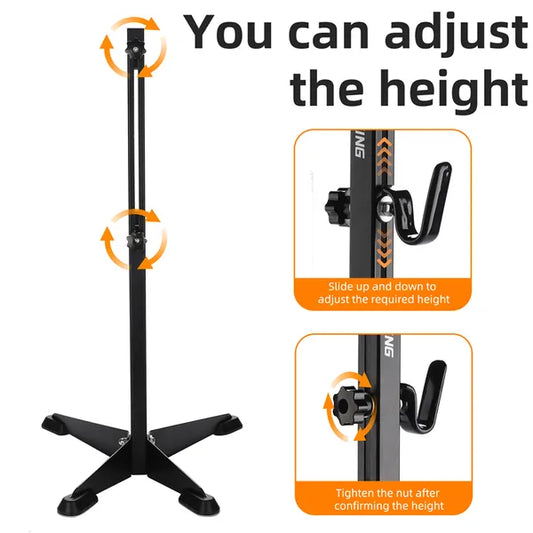 Bicycle Parking Rack - For Mountain Bike/Road Bike - For Parking, Repairing, And Cleaning Bicycles