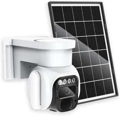 Cellular Security Camera Outdoor Wireless, No WiFi Needed Solar Powered 4G LTE C