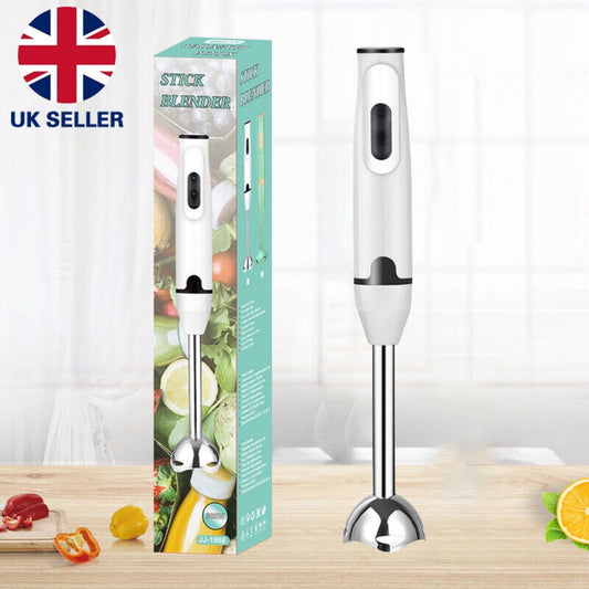 Mixeur plongeant électrique 400W, pied mixeur pour purées, soupes et sauces