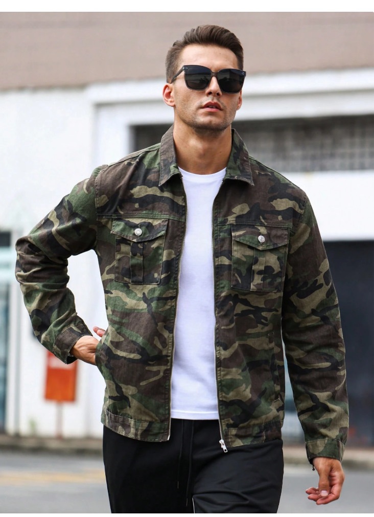 Veste en Jean Ajustée Homme - Coupe Slim