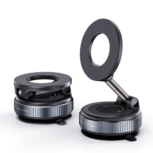 Vacuum Adsorption Mobile Phone Holder Car Navigation Bracket Suction Cup Bracket Car Magnet Phone Holder Stand