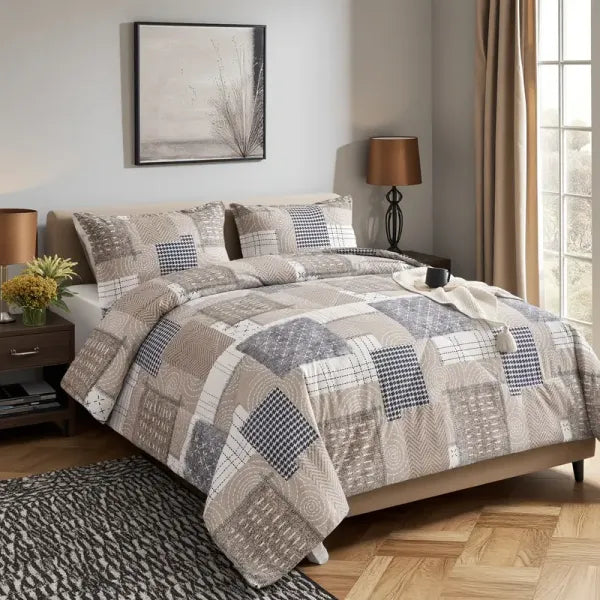 3pieces Comforter Set Queen Comforterx1 Pillowcasex2 Extremely Diverse Styles