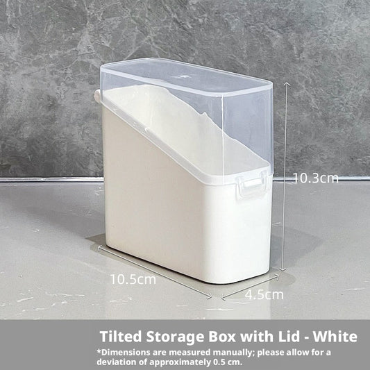 Refrigerator Storage Box-White-1 pack