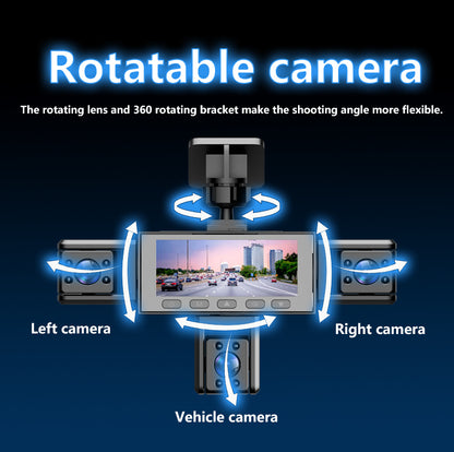 Enregistreur de Conduite 5 Caméras 1080P - Vision Nocturne App