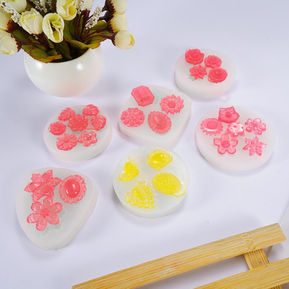 Diy Handmade Flower Food Grade Liquid Silicone Fondant Mold