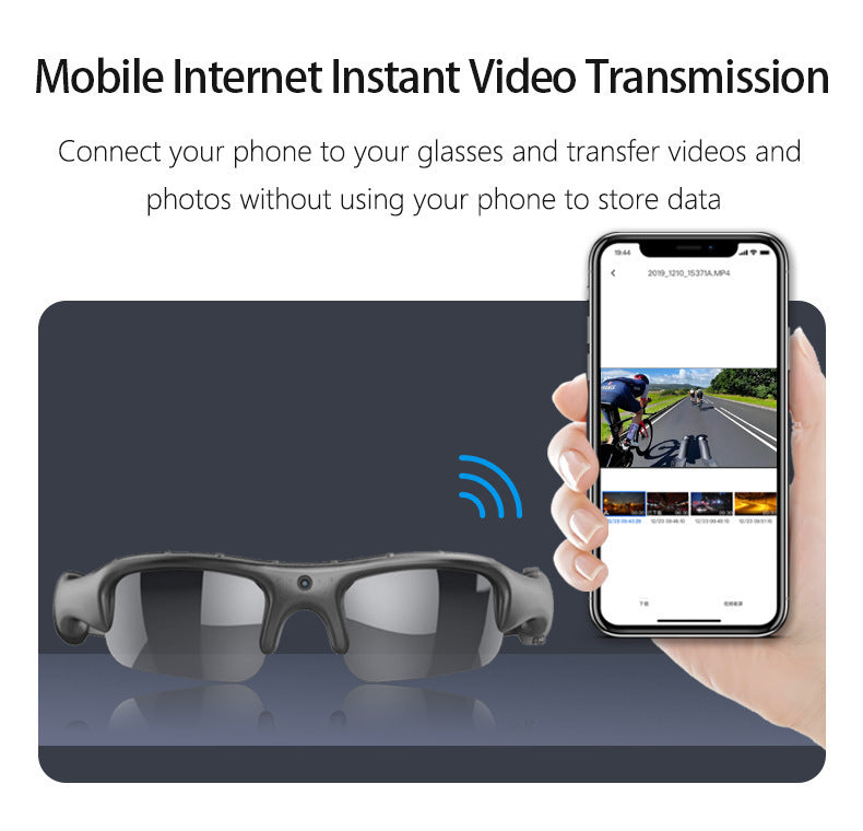 WiFi Enabled Mobile Phone Connected Recording And Video Camera