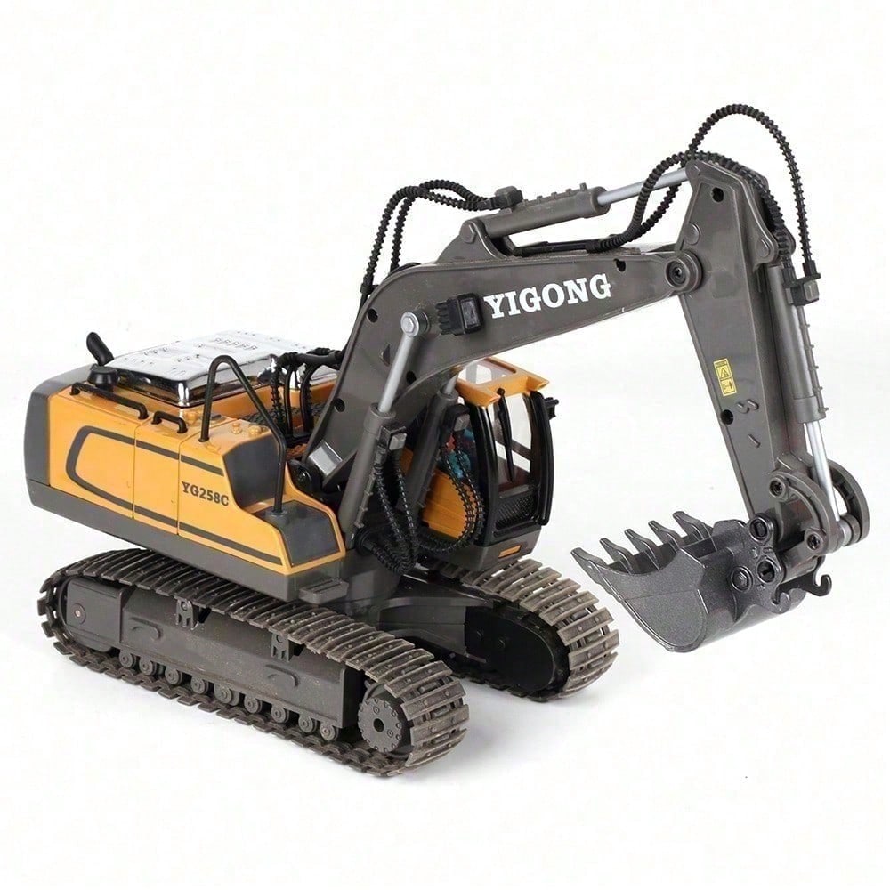 Pelleteuse RC 11 Canaux Alliage 2.4GHz - Excavatrice Télécommandée